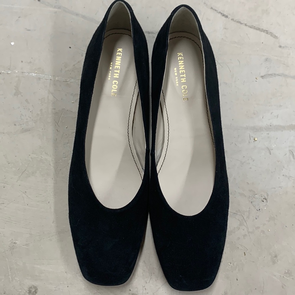 Black Leather Kenneth Cole flats